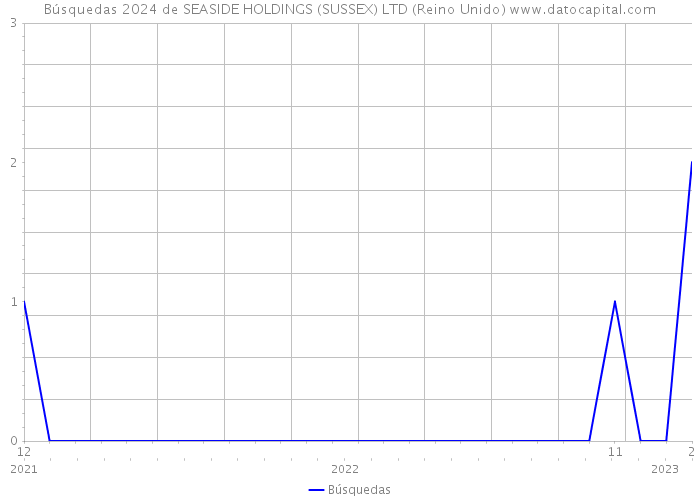 Búsquedas 2024 de SEASIDE HOLDINGS (SUSSEX) LTD (Reino Unido) 