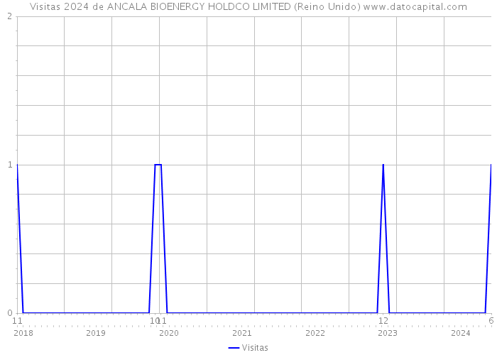 Visitas 2024 de ANCALA BIOENERGY HOLDCO LIMITED (Reino Unido) 