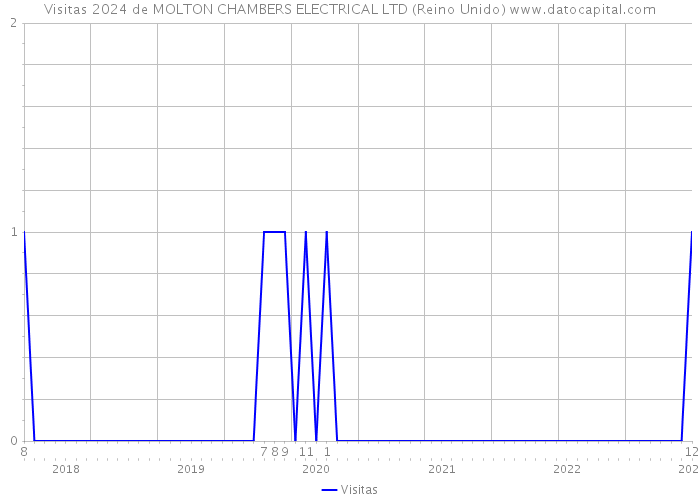 Visitas 2024 de MOLTON CHAMBERS ELECTRICAL LTD (Reino Unido) 