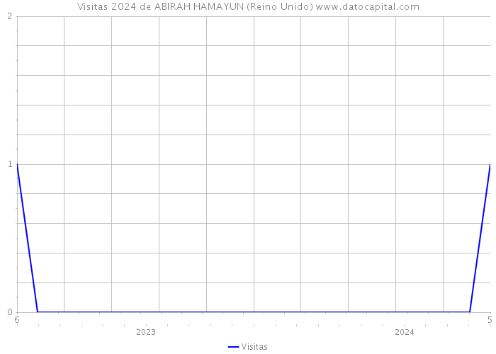 Visitas 2024 de ABIRAH HAMAYUN (Reino Unido) 