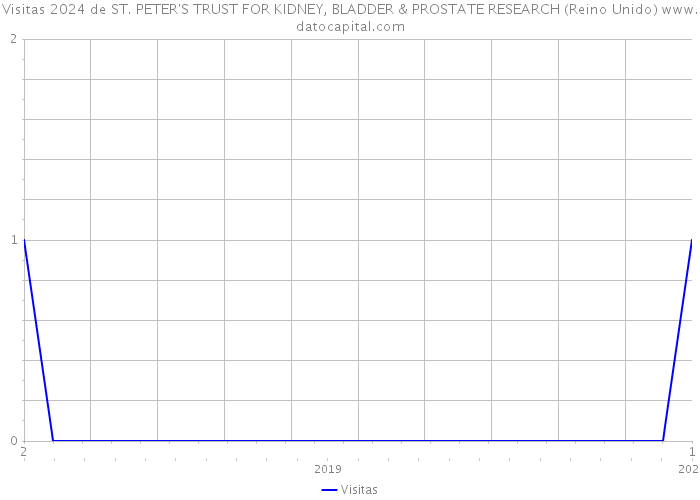 Visitas 2024 de ST. PETER'S TRUST FOR KIDNEY, BLADDER & PROSTATE RESEARCH (Reino Unido) 