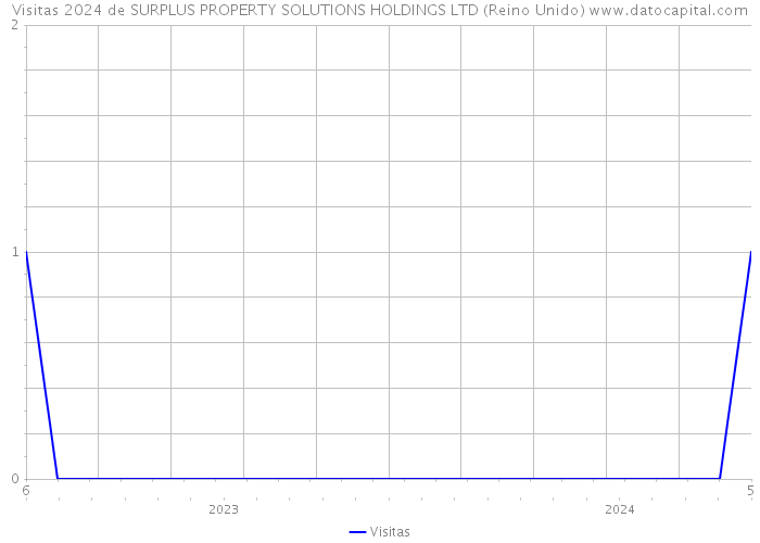 Visitas 2024 de SURPLUS PROPERTY SOLUTIONS HOLDINGS LTD (Reino Unido) 