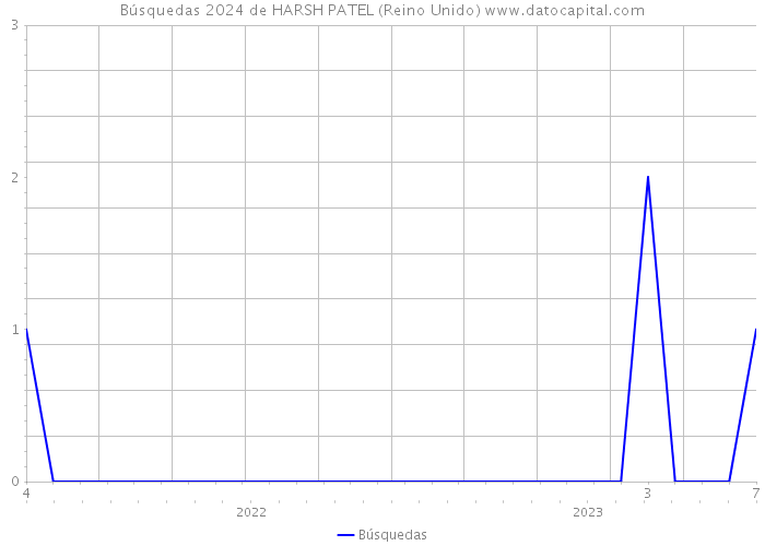 Búsquedas 2024 de HARSH PATEL (Reino Unido) 