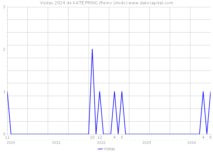 Visitas 2024 de KATE PRING (Reino Unido) 