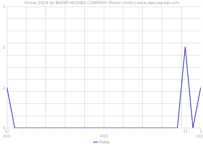 Visitas 2024 de BAKER HUGHES COMPANY (Reino Unido) 