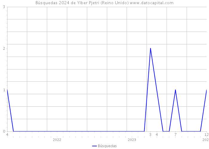 Búsquedas 2024 de Ylber Pjetri (Reino Unido) 