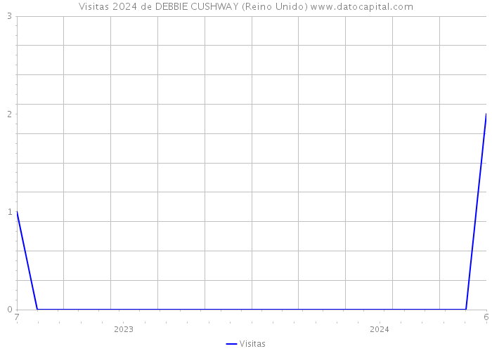 Visitas 2024 de DEBBIE CUSHWAY (Reino Unido) 