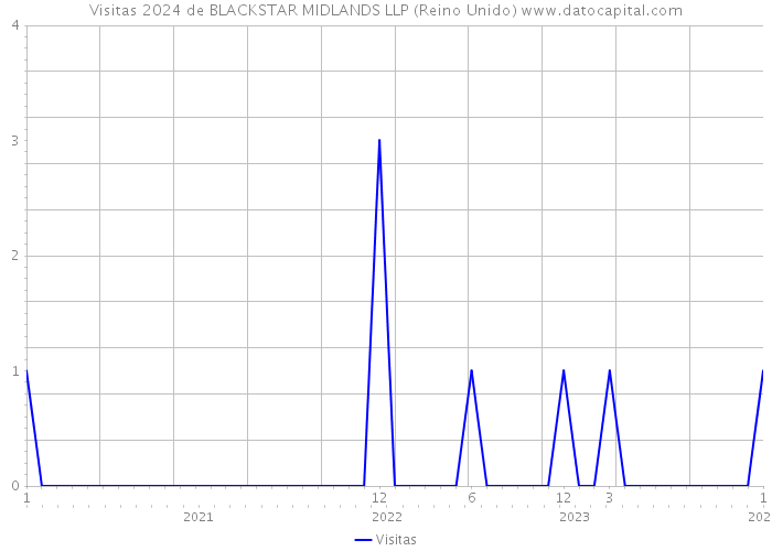 Visitas 2024 de BLACKSTAR MIDLANDS LLP (Reino Unido) 