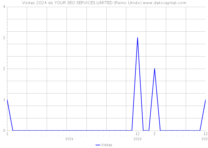 Visitas 2024 de YOUR SEO SERVICES LIMITED (Reino Unido) 