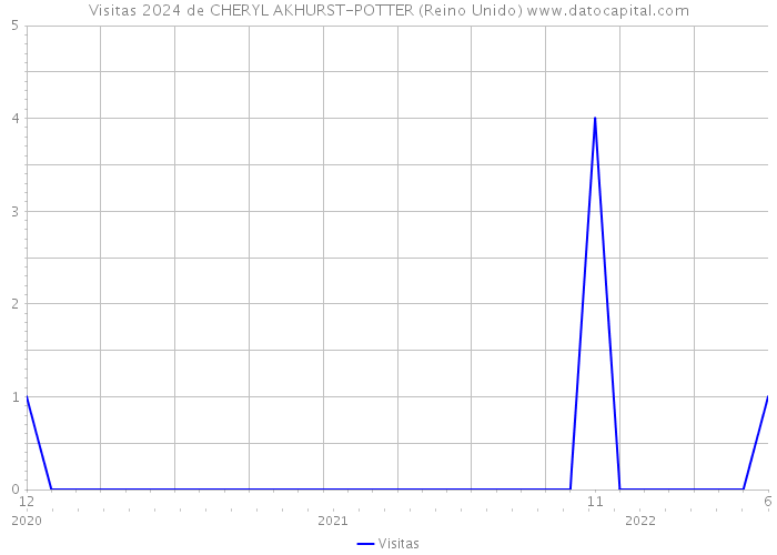 Visitas 2024 de CHERYL AKHURST-POTTER (Reino Unido) 