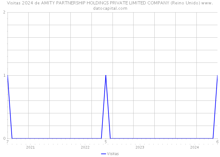 Visitas 2024 de AMITY PARTNERSHIP HOLDINGS PRIVATE LIMITED COMPANY (Reino Unido) 