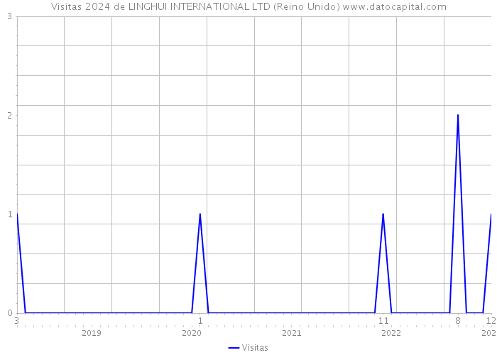 Visitas 2024 de LINGHUI INTERNATIONAL LTD (Reino Unido) 