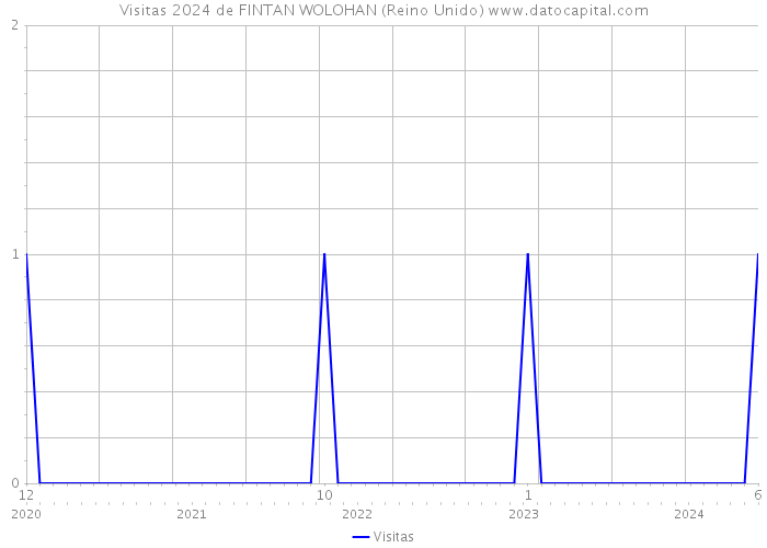 Visitas 2024 de FINTAN WOLOHAN (Reino Unido) 