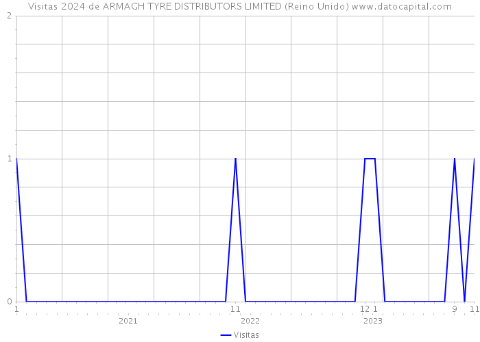 Visitas 2024 de ARMAGH TYRE DISTRIBUTORS LIMITED (Reino Unido) 