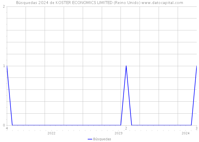 Búsquedas 2024 de KOSTER ECONOMICS LIMITED (Reino Unido) 