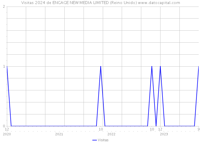 Visitas 2024 de ENGAGE NEW MEDIA LIMITED (Reino Unido) 