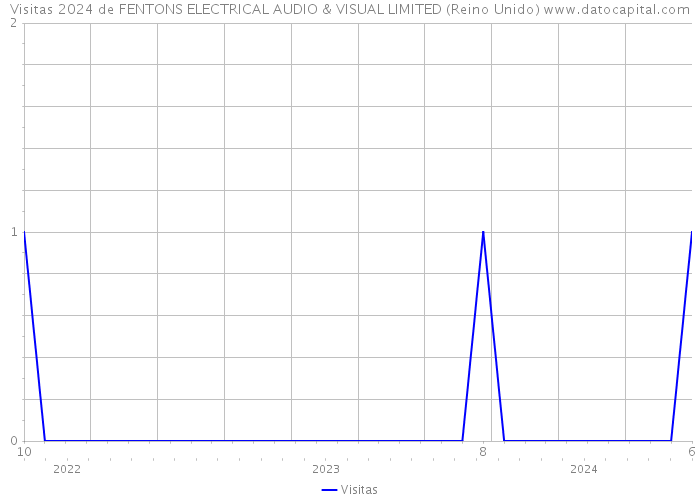 Visitas 2024 de FENTONS ELECTRICAL AUDIO & VISUAL LIMITED (Reino Unido) 