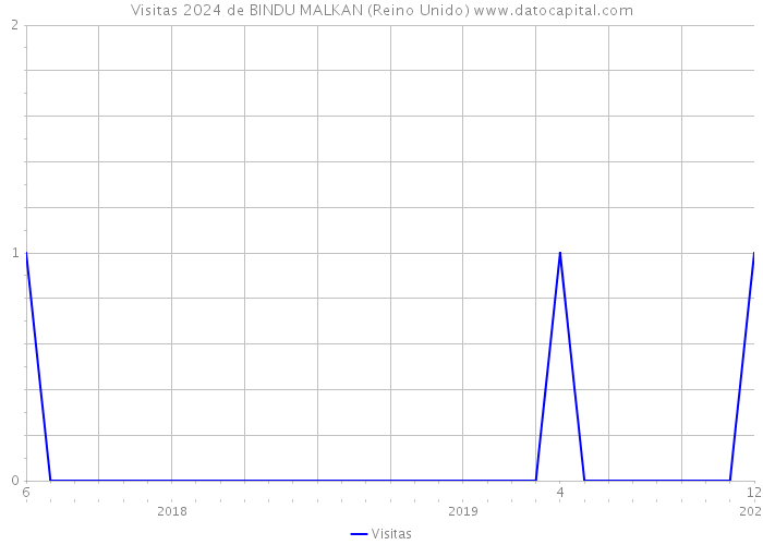 Visitas 2024 de BINDU MALKAN (Reino Unido) 