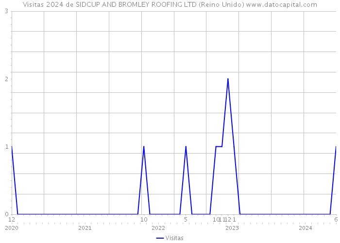 Visitas 2024 de SIDCUP AND BROMLEY ROOFING LTD (Reino Unido) 