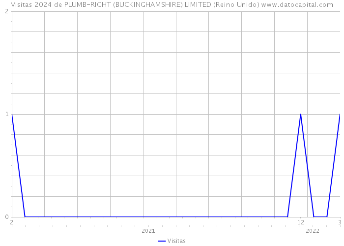 Visitas 2024 de PLUMB-RIGHT (BUCKINGHAMSHIRE) LIMITED (Reino Unido) 