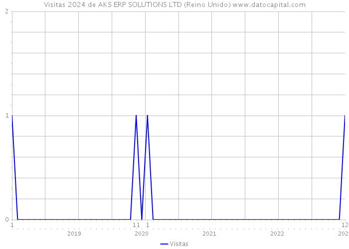 Visitas 2024 de AKS ERP SOLUTIONS LTD (Reino Unido) 