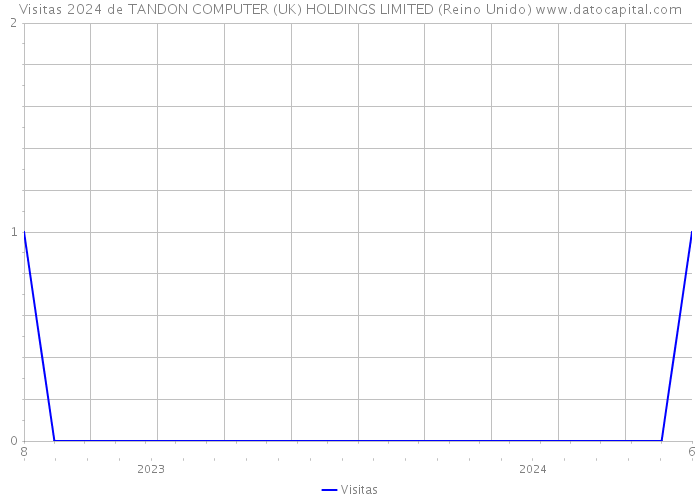 Visitas 2024 de TANDON COMPUTER (UK) HOLDINGS LIMITED (Reino Unido) 