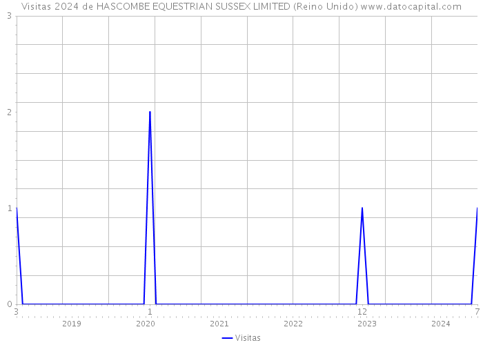 Visitas 2024 de HASCOMBE EQUESTRIAN SUSSEX LIMITED (Reino Unido) 