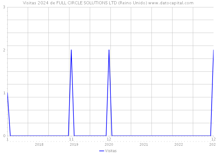 Visitas 2024 de FULL CIRCLE SOLUTIONS LTD (Reino Unido) 