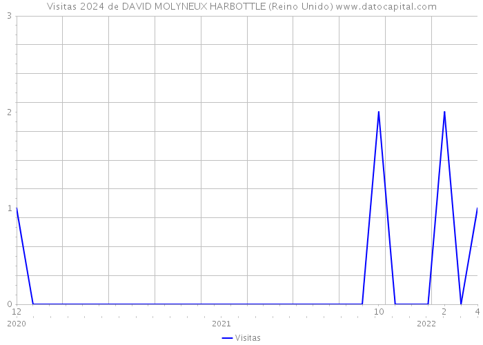 Visitas 2024 de DAVID MOLYNEUX HARBOTTLE (Reino Unido) 