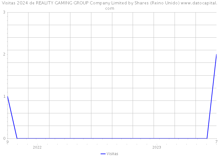 Visitas 2024 de REALITY GAMING GROUP Company Limited by Shares (Reino Unido) 