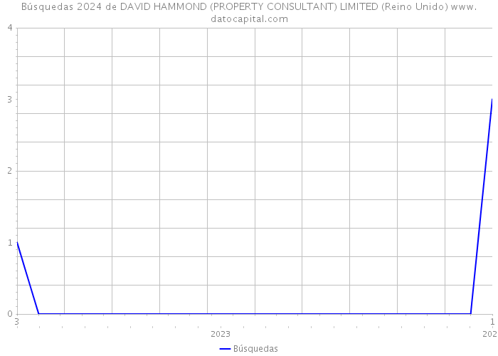 Búsquedas 2024 de DAVID HAMMOND (PROPERTY CONSULTANT) LIMITED (Reino Unido) 