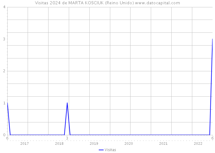 Visitas 2024 de MARTA KOSCIUK (Reino Unido) 