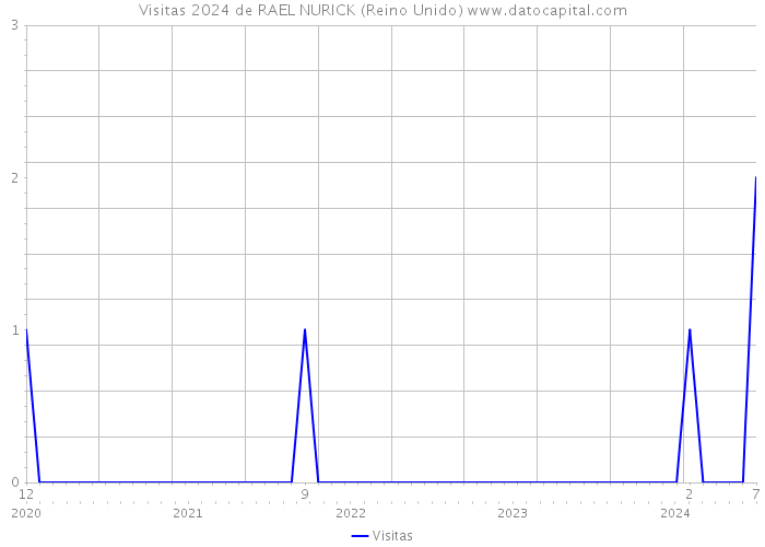 Visitas 2024 de RAEL NURICK (Reino Unido) 