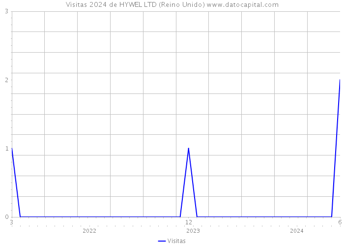 Visitas 2024 de HYWEL LTD (Reino Unido) 