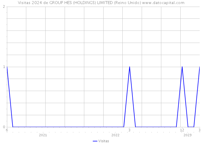 Visitas 2024 de GROUP HES (HOLDINGS) LIMITED (Reino Unido) 