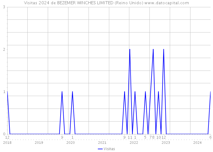 Visitas 2024 de BEZEMER WINCHES LIMITED (Reino Unido) 