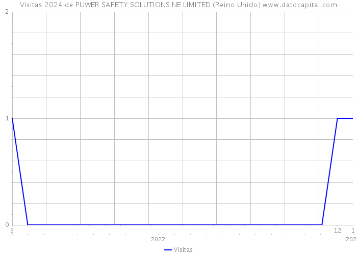 Visitas 2024 de PUWER SAFETY SOLUTIONS NE LIMITED (Reino Unido) 