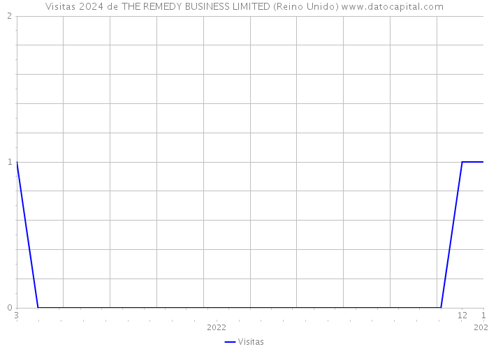 Visitas 2024 de THE REMEDY BUSINESS LIMITED (Reino Unido) 