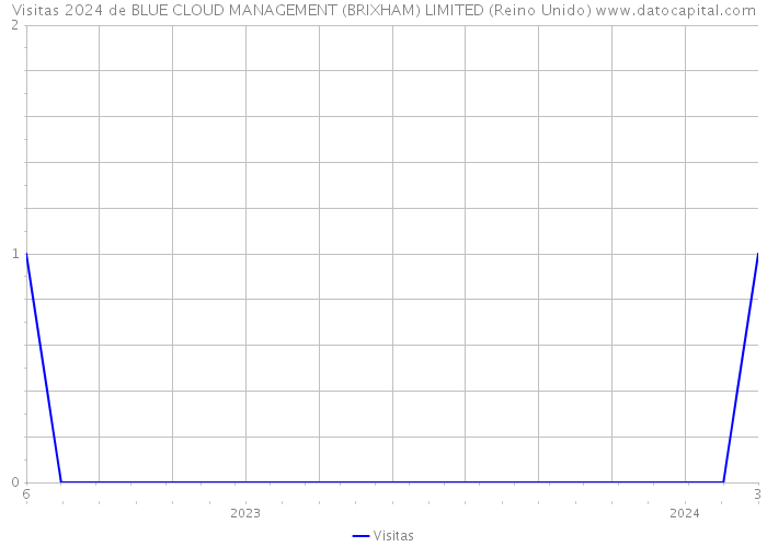 Visitas 2024 de BLUE CLOUD MANAGEMENT (BRIXHAM) LIMITED (Reino Unido) 