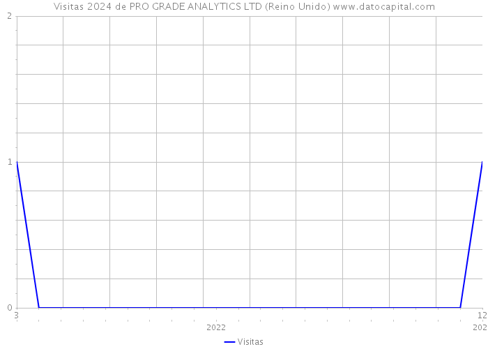 Visitas 2024 de PRO GRADE ANALYTICS LTD (Reino Unido) 