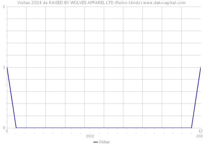 Visitas 2024 de RAISED BY WOLVES APPAREL LTD (Reino Unido) 