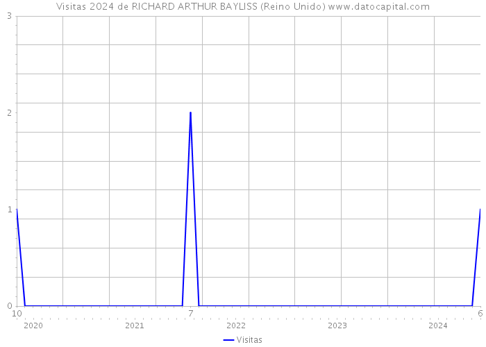 Visitas 2024 de RICHARD ARTHUR BAYLISS (Reino Unido) 