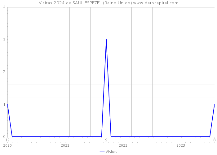 Visitas 2024 de SAUL ESPEZEL (Reino Unido) 