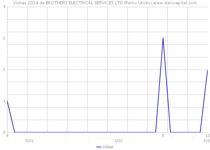 Visitas 2024 de BROTHERS ELECTRICAL SERVICES LTD (Reino Unido) 