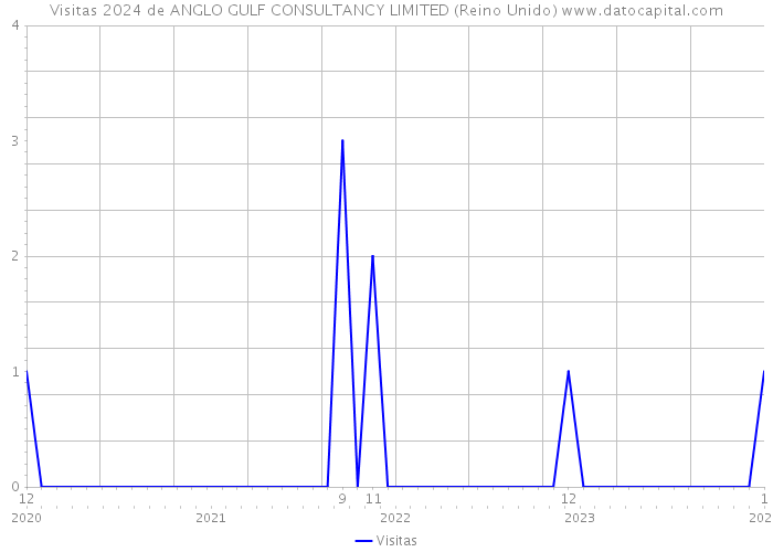 Visitas 2024 de ANGLO GULF CONSULTANCY LIMITED (Reino Unido) 