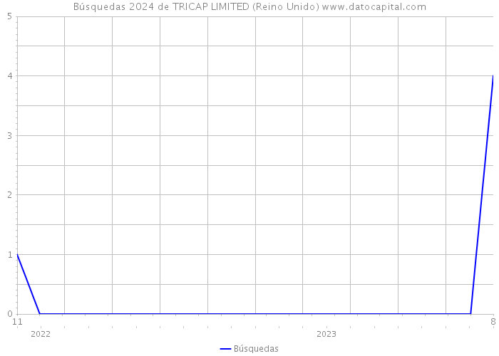 Búsquedas 2024 de TRICAP LIMITED (Reino Unido) 