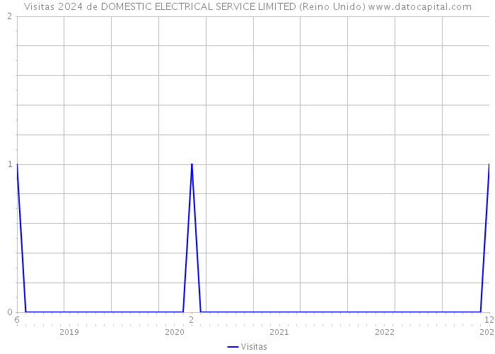 Visitas 2024 de DOMESTIC ELECTRICAL SERVICE LIMITED (Reino Unido) 