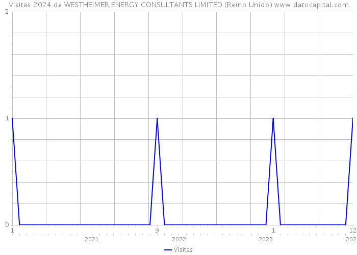 Visitas 2024 de WESTHEIMER ENERGY CONSULTANTS LIMITED (Reino Unido) 