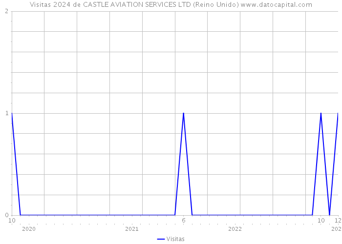 Visitas 2024 de CASTLE AVIATION SERVICES LTD (Reino Unido) 