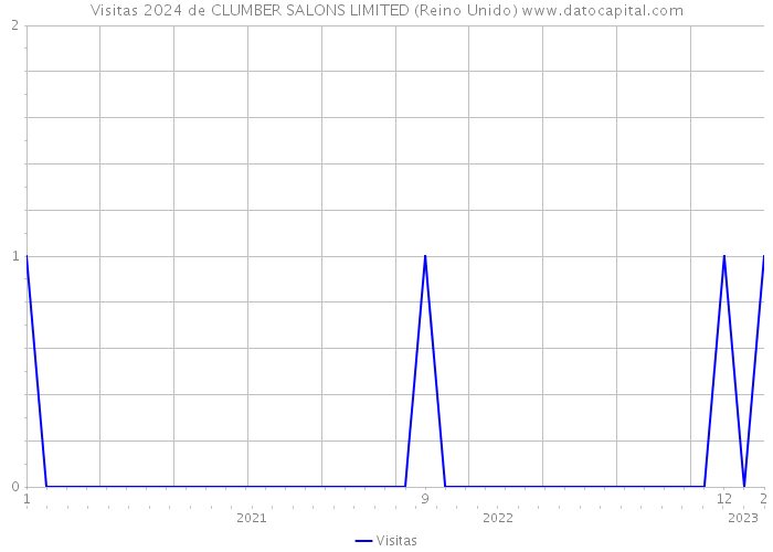 Visitas 2024 de CLUMBER SALONS LIMITED (Reino Unido) 